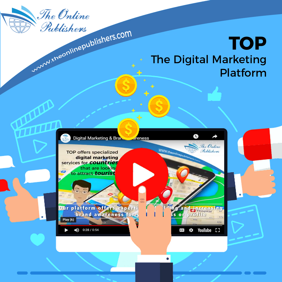 4 Great Services For Digital Marketing Solutions Provided Through TOP Platform